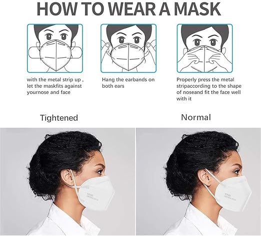 LEMENT 50PCS KN95 Face Mask 5 Layer Breathable - Image 5