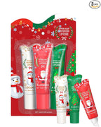 Christmas Moisturizing Lip Balm Gift Set, Non-sticky Long Lasting Clear Jelly by Unknown