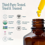 Cliganic Organic Jojoba Oil, 100% Pure | Moisturizing - Image 6