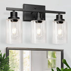 Ascher Bathroom Vanity Light Fixtures, 3 Light Wall Sconces Lighting - Image 8