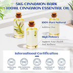 HIQILI Cinnamon Essential Oil for Spary, Garden and Kitchen - Image 7