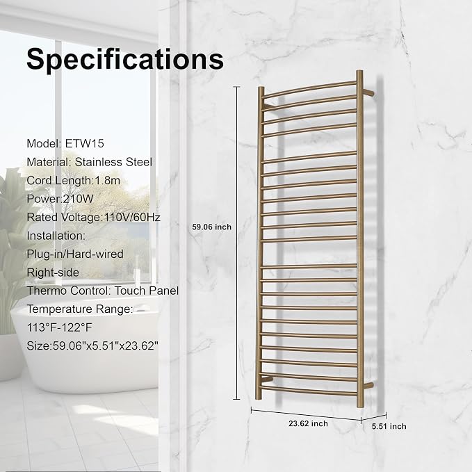 Electric Towel Warmer - Image 3