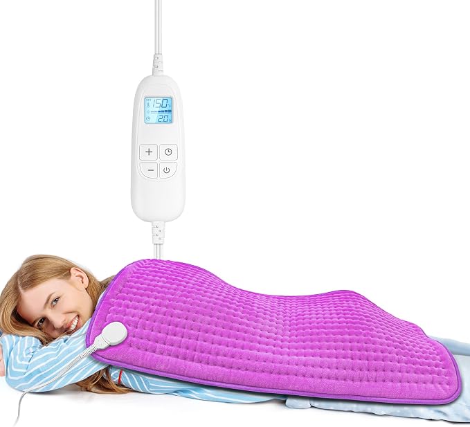 FluffyWarmth Electric Heating Pad by FluffyWarmthHeatingPad