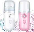 Honoson 2 Pack Nano Facial Mister Spray Bottle Handheld Humidifier Portable by Honoson