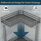 Consumest Corner Shower Caddy Standing - Image 4