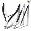 Makartt Cuticle Trimmer Set: Professional Cuticle Nipper and 2 Cuticle Pushers by Makartt