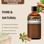 PHATOIL Indian Sandalwood Essential Oil, Pure Premium Natural Oil - Image 2