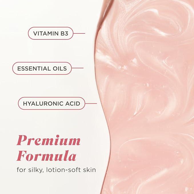 Caress Body Wash With Pump Daily Silk White Peach & Orange Blossom Body Soap - Image 5