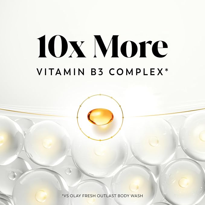 Olay Body Wash for Women, Tone Brightening Exfoliation, Vitamin C Serum Complex - Image 3