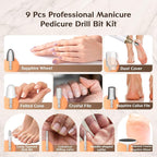 Professional Manicure Pedicure Kit, Electric Nail File Set, 15 Speeds Hand Foot - Image 6