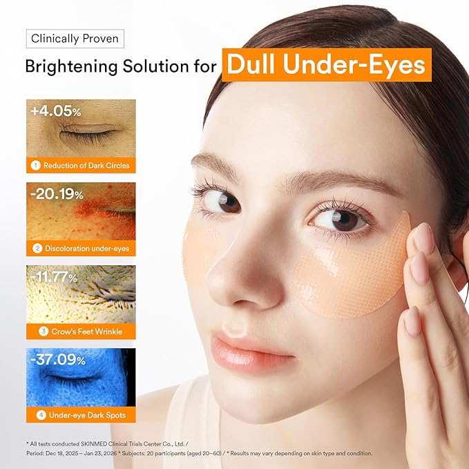 Abib Glutathione Kojic Acid Eye Patches - Image 4