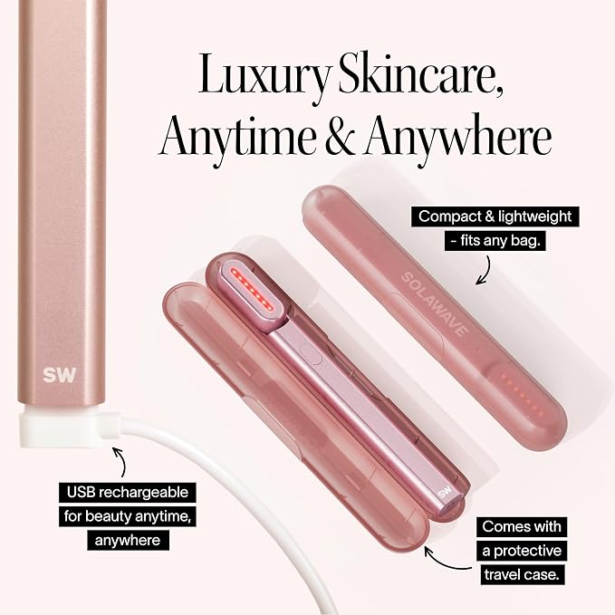 Solawave 4-in-1 Red Light Therapy Wand - Image 8