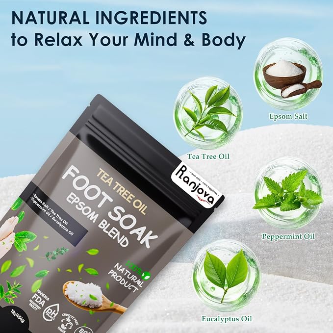 Foot Spa Electric Rotary Massage, Tea Tree Oil Foot Soak - Image 2