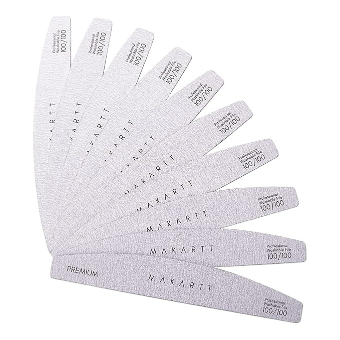 Makartt Nail File: 100/100 Grit Emery Boards by Makartt