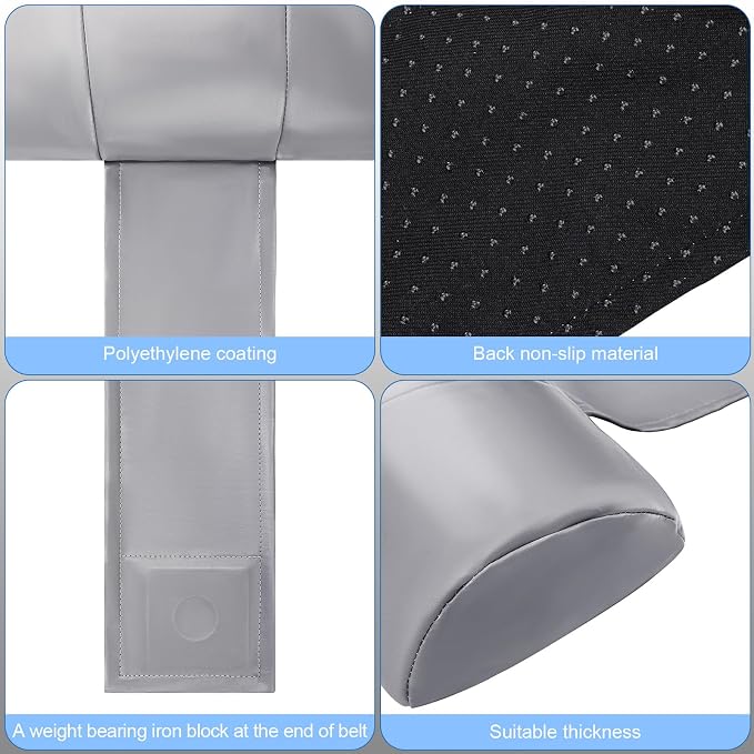 Pinkunn 2 Pcs Hot Tub Headrest Bathtub Headrest Pillow Waterproof Spa Head - Image 3