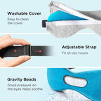 Ezona Heated Eye Mask, Warm Eye Compress Mask - Image 7