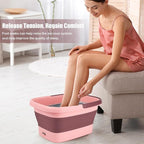 Foot Bath Collapsible Foot Soak Tub, Beinilai Collapsible Foot Bath Basin - Image 2