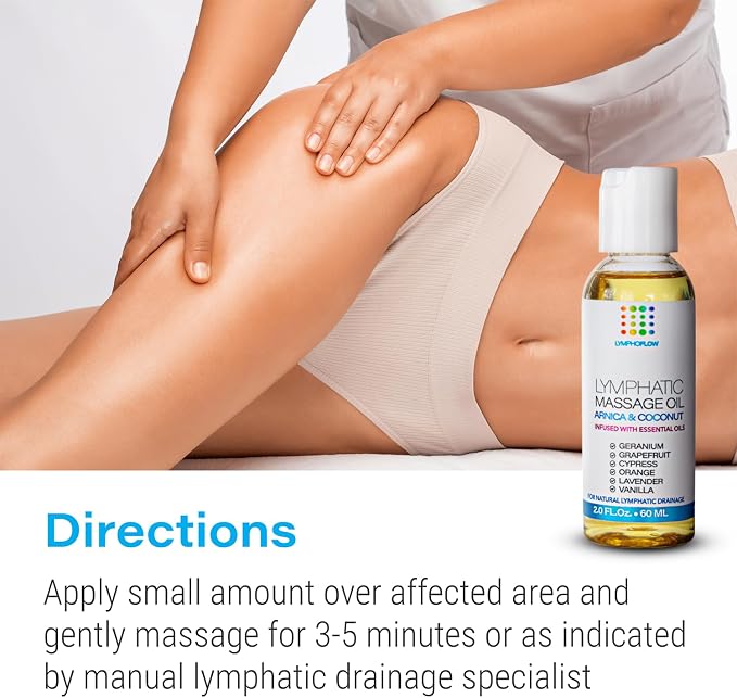 Bruizex Lymphatic Drainage Massage Oil: Arnica and Coconut Oil - Image 5