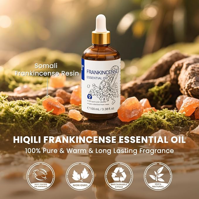 HIQILI 100ML Frankincense Essential Oil, - Image 7
