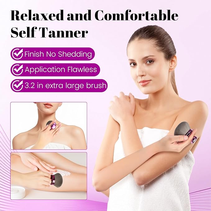 Extra Large Body Makeup Brush For Self Tanner, Makeup Brush For Self Tanner - Image 2