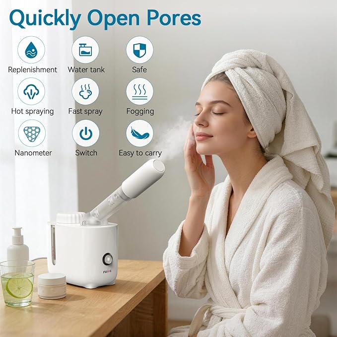 Facial Steamer Nano Ionic Face Steamer - Image 2