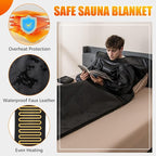 COSTWAY Infrared Sauna Blanket, Portable Full-Body Personal Sauna - Image 4