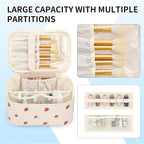 OCHEAL Makeup Bag, Travel Makeup Organizer Bag, Large Capacity Cosmetic Bags - Image 5