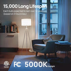 Linkind A19 LED Light Bulbs Dimmable, 60W Equivalent Light Bulbs, 5000K Daylight - Image 5