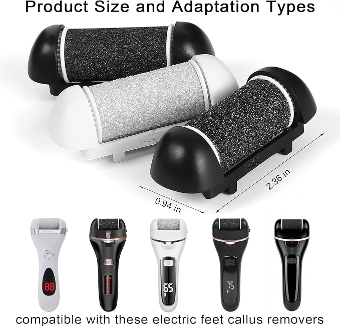 6pcs Replacement Roller Refill Heads - Image 2