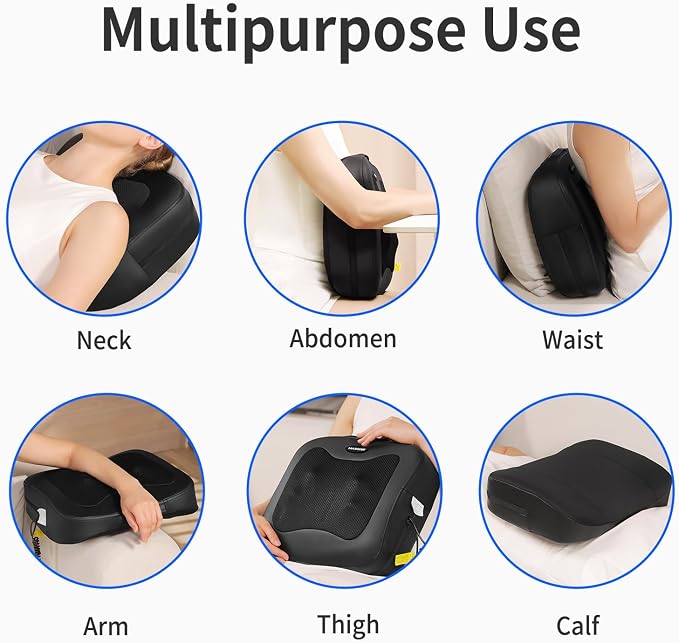 2 in 1 Back Massager and Lumbar Support Pillow - Image 8