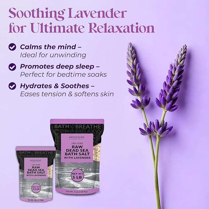 Aromasong Pure Raw Dead Sea Salt - Image 6