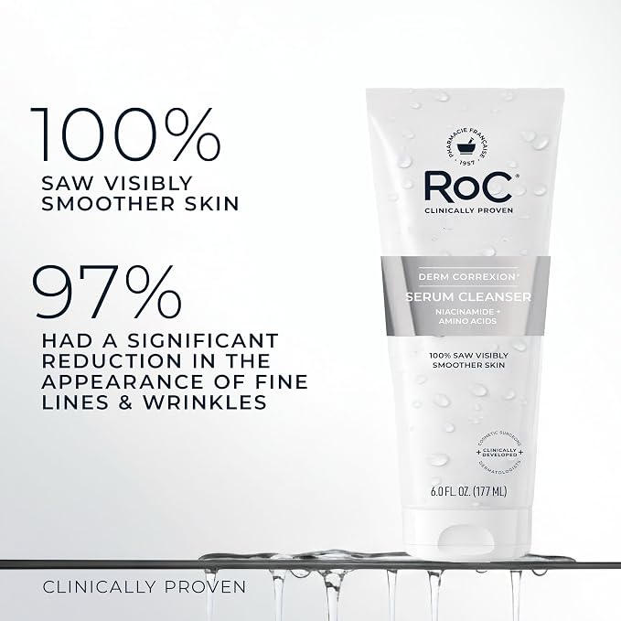 RoC Retinol Correxion Deep Wrinkle Serum Facial Cleanser - Image 5