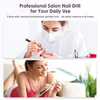 COSLUS C20 Cordless Nail Drill Electric File: Professional - Image 6