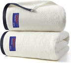 REDKISS 100% Cotton 2 Pack Luxury Bath Towels 27 x 54 Inches, Oversized Bath by REDKISSOnline
