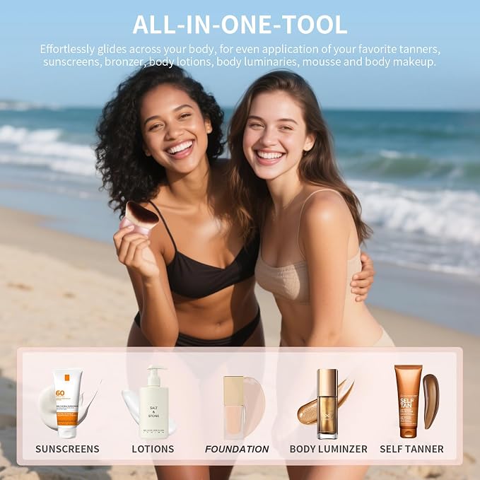 docolor Self Tanner Brush 75mm Large Body Makeup Brush Soft synthetic hair - Image 6