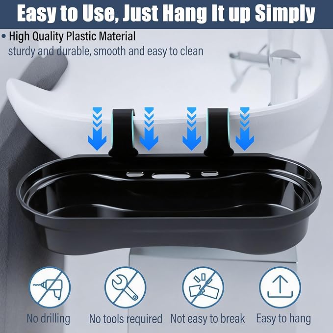 Salon Storage Rack Shampoo Bottle Shelf Shampoo Bowl Tray to Hold Color Bowls - Image 3