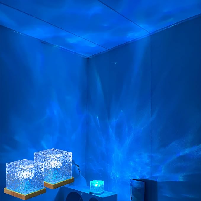 2Pack Aurora Ocean Wave Lights Projector, 16 Colors 4 Modes Northern Lights by Unknown