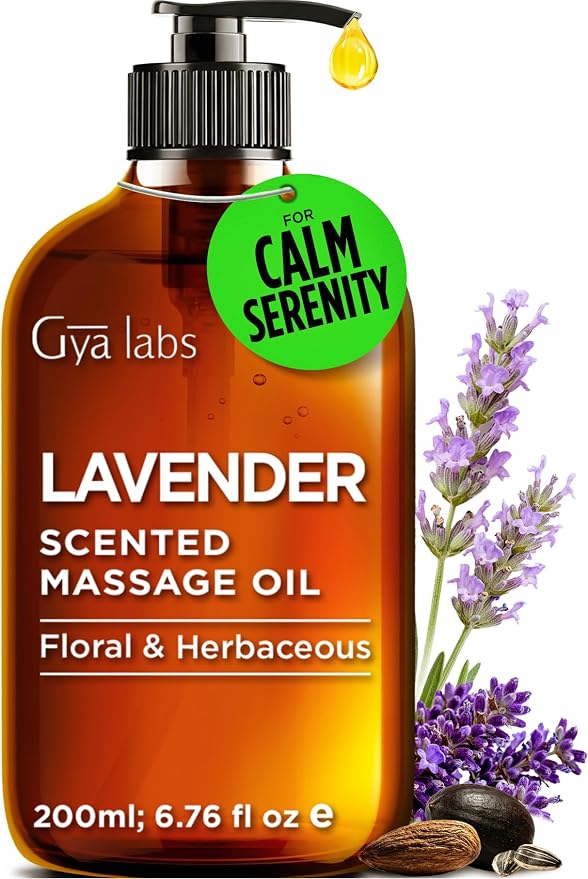 Gya Labs Lavender Massage Oil by GyaLabs