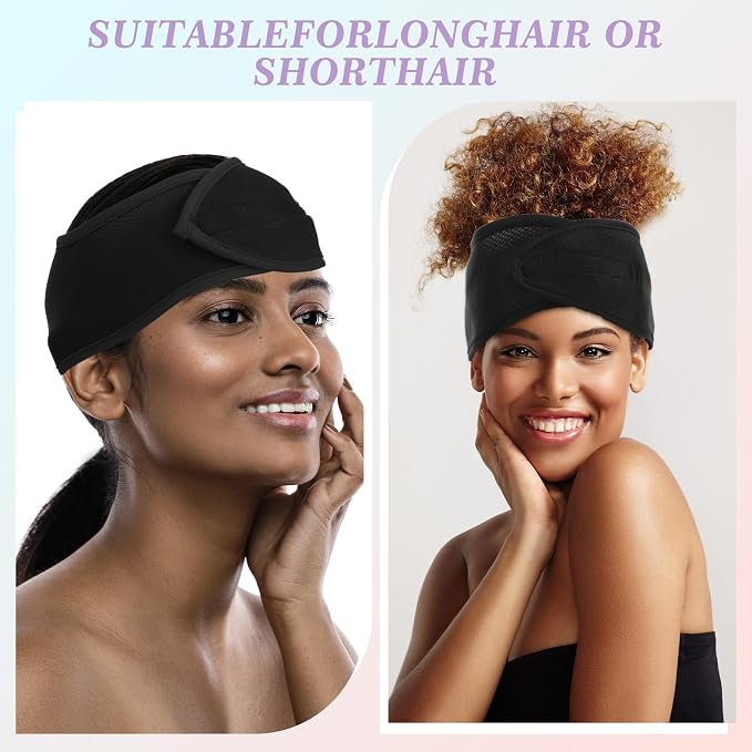 CIATBYYJ 4Pcs Mesh Hair Wraps, Thicker Soft Head Wraps - Image 3