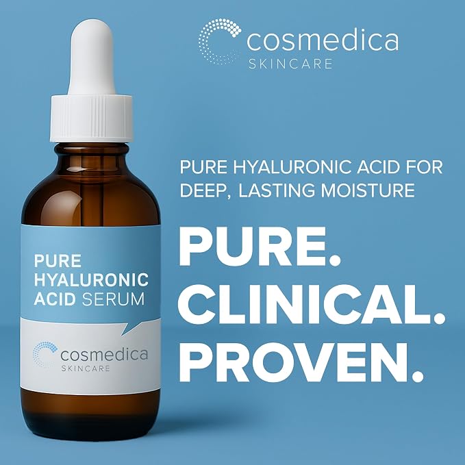 Cosmedica Skincare Hyaluronic Acid Serum, 1 Fl. Oz - Image 2