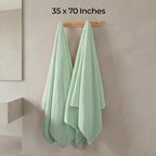REDKISS 2 Pack Microfiber Extra Large Bath Sheets, 35 x 70 Inches, Soft and - Image 3