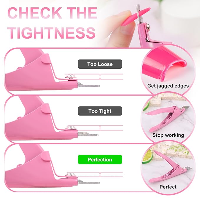 Light Pink Premium Nail Clippers - Image 5
