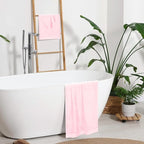 Ultra Soft 3 Pack Cotton Towel Set, Contains a Bath Towels 28x55 inch, a Hand - Image 5