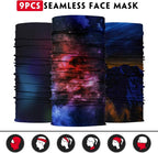 Venswell Neck Gaiter Face Mask Men Women, Seamless Bandana Rave Face Cover - Image 5