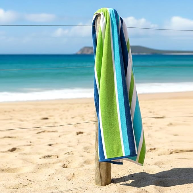 CASA COPENHAGEN Monaco Beach Towels Designed in Denmark Rough and Tough - Image 6