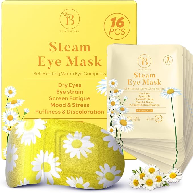 16 Pack Chamomile Steam Eye Mask by Unknown