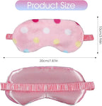 2PCS Plush Sleeping Eye Mask, Soft Plush Eye Mask, Fuffy Eye Cover Comfortable - Image 2