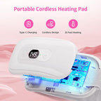 Portable Heating Pad Period Cramps: 2 Timer 6 Heat Levels 6 Vibration Modes - Image 5