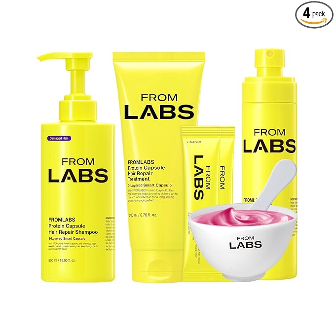 FROMLABS The Ultimate Glass Hair Set – Protein Capsule Hair Repair Treatment + by FROMLABS