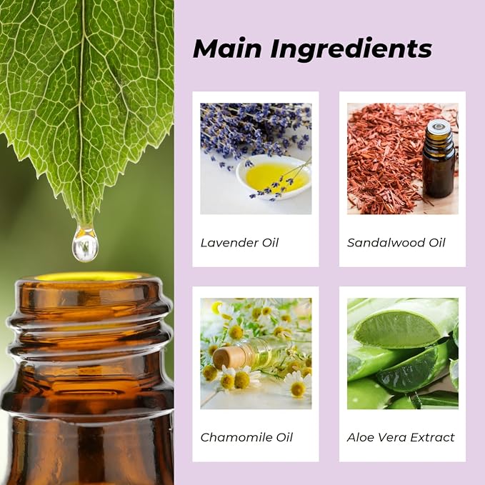 Benatu Lavender Sandalwood Essential Oil Blend Spray - Image 3